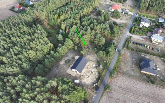 Działka budowlana 2407 m² – Lechlinek, gm. Skoki