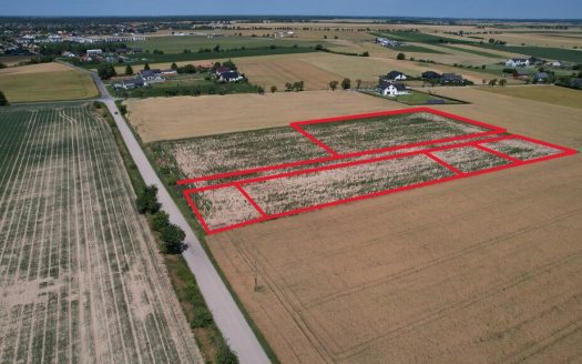 Atrakcyjne działki blisko Tarnowa Podgórnego