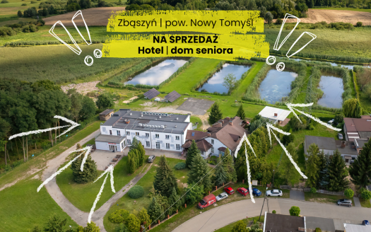 Prosperujący hotel | dom seniora | blisko do A2