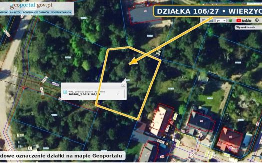 Atrakcyjna działka budowlana 1 191 m²